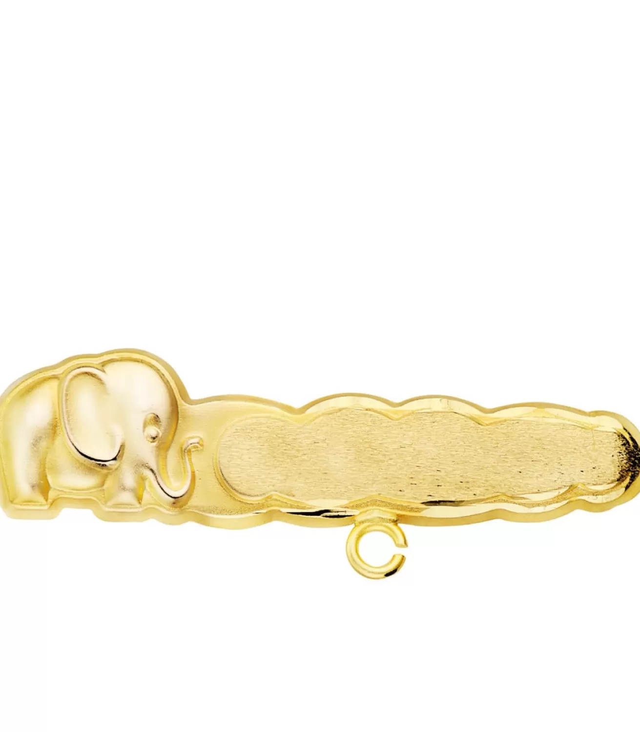 Alfiler Bebé Elefante Nube Oro Amarillo 18K<Alda Joyeros Best Sale