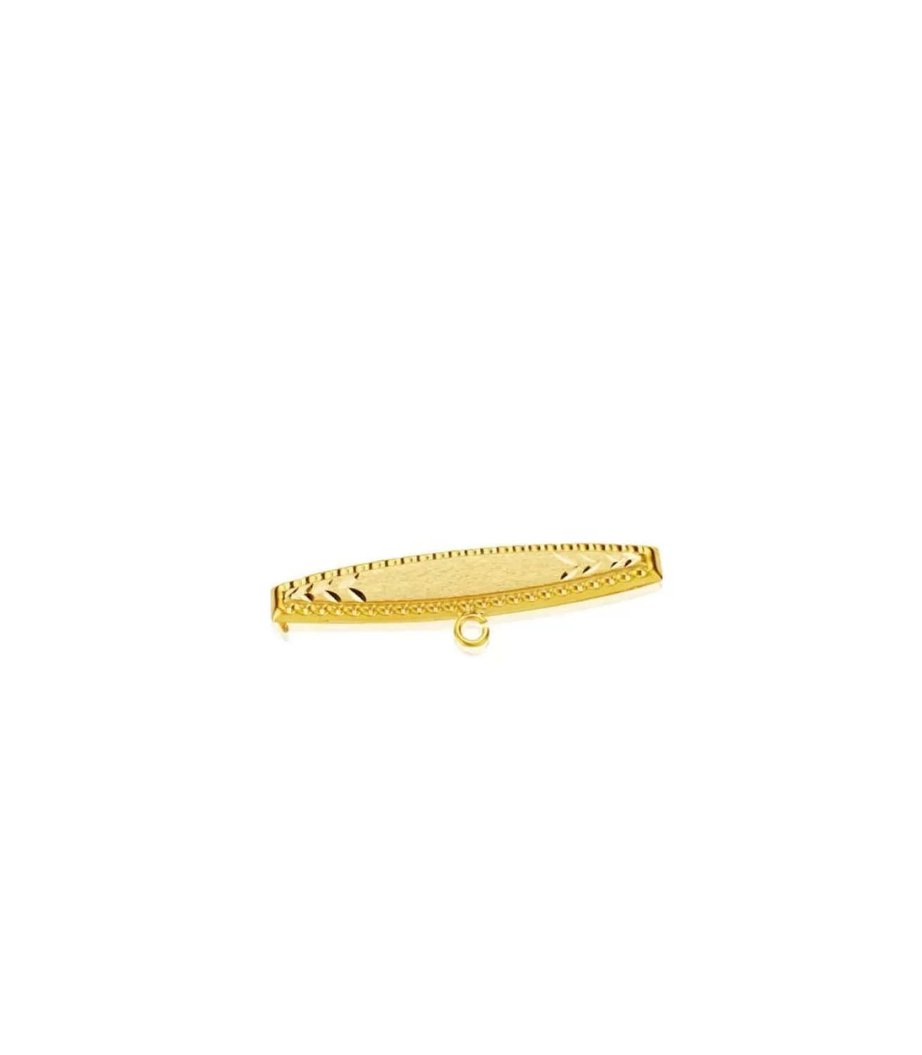 Alfiler Oro 18 Ktes Hoja Barroco<Alda Joyeros Flash Sale