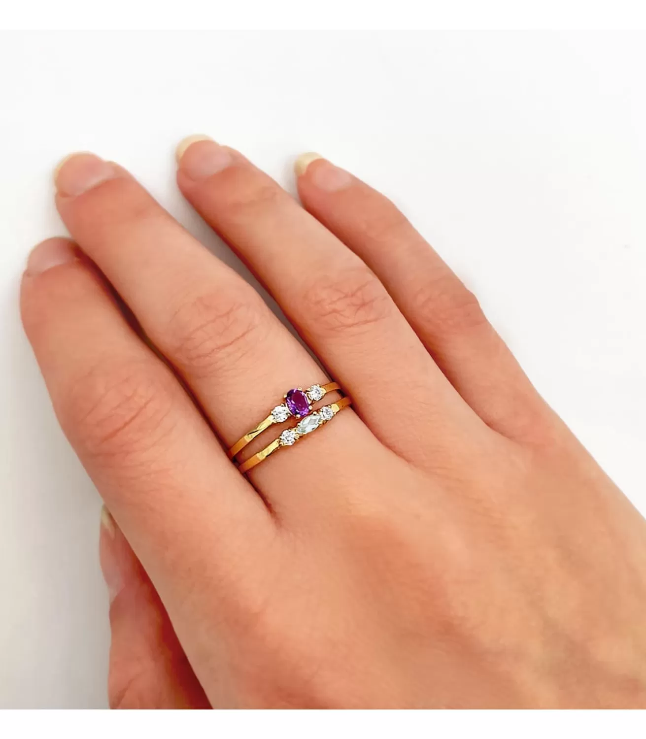 Anillo Amatista Oro Amarillo 18K Always<Alda Joyeros Hot