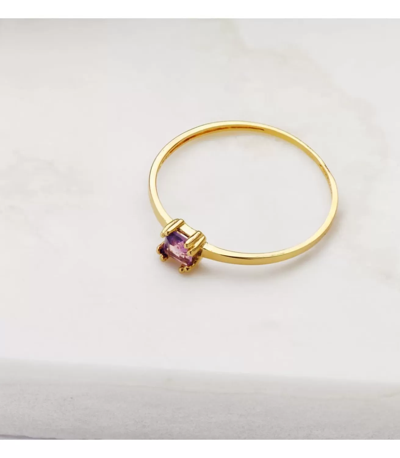Anillo Amatista Oro Amarillo 18K Turner<Alda Joyeros Clearance