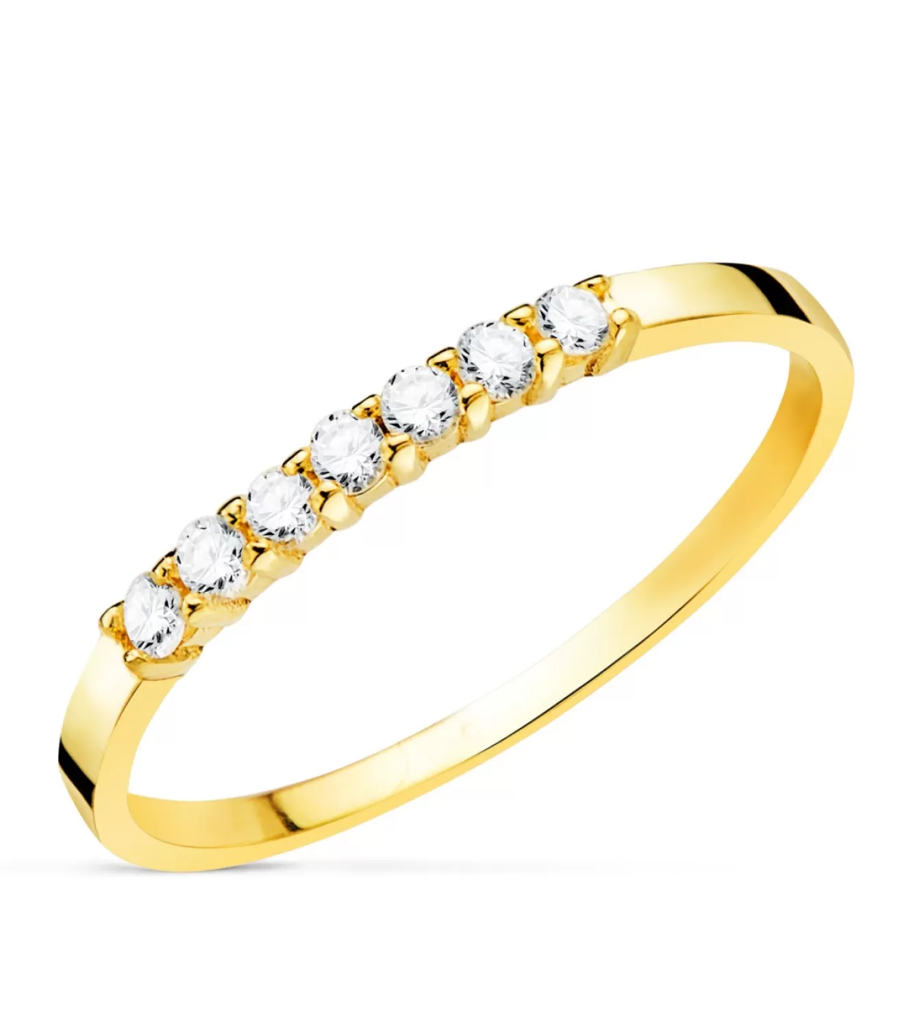 Anillo Compromiso Aisha Oro 18 K Diamantes 0.160 Qts<Alda Joyeros Clearance