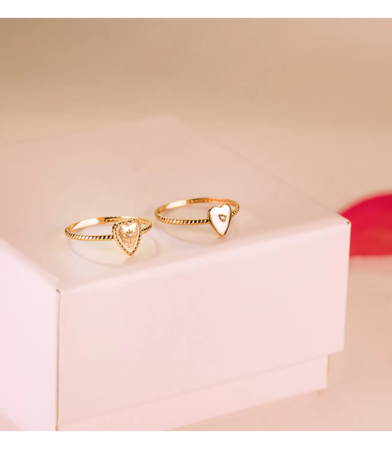 Anillo Corazon Oro 18K Glam<Alda Joyeros Flash Sale