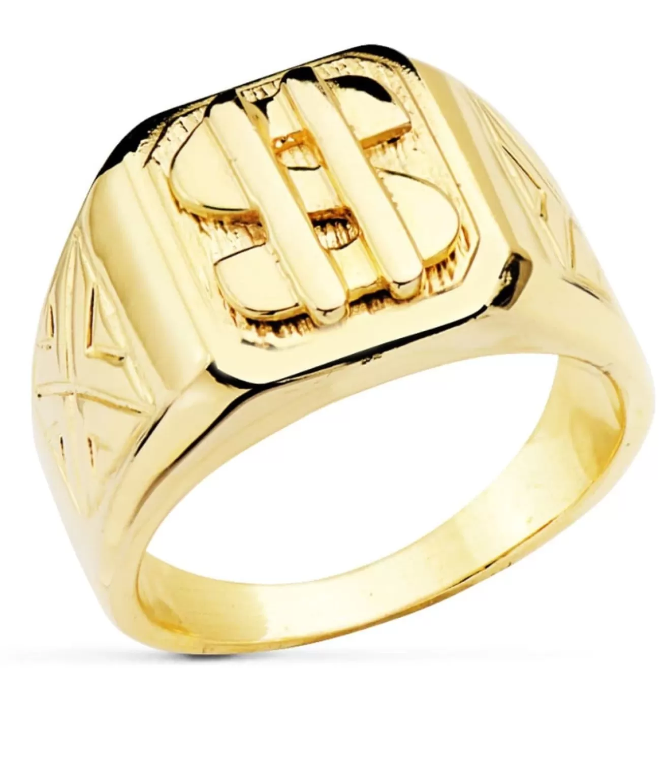 Anillo Dolar Sello Oro Amarillo 18K<Alda Joyeros Cheap