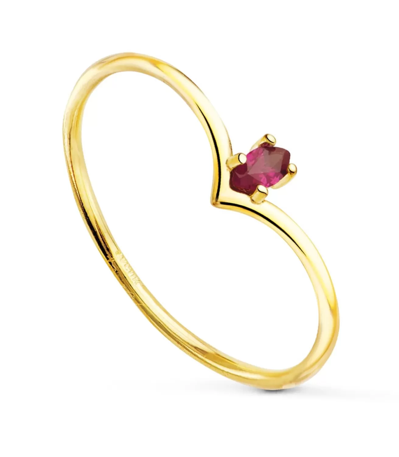 Anillo Picco Oro 18K Rubi Marquise<Alda Joyeros Cheap