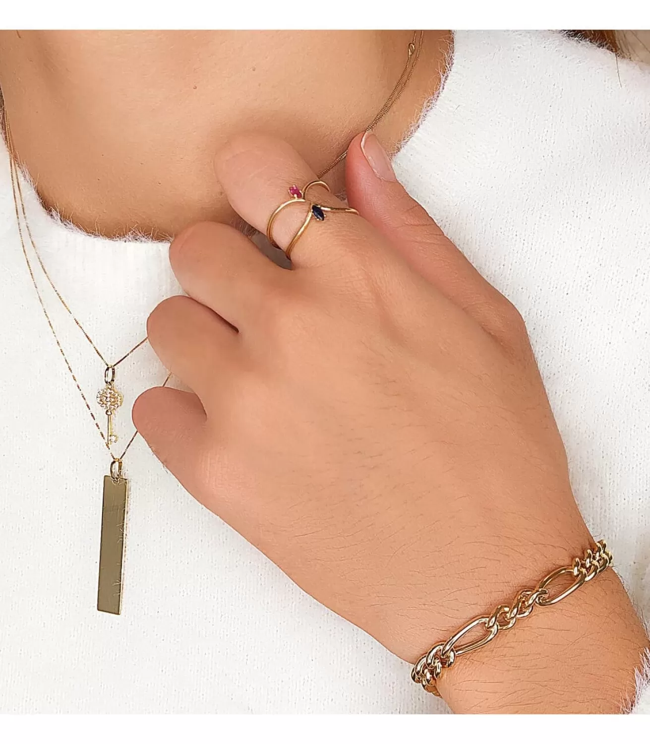 Anillo Picco Oro 18K Rubi Marquise<Alda Joyeros Cheap