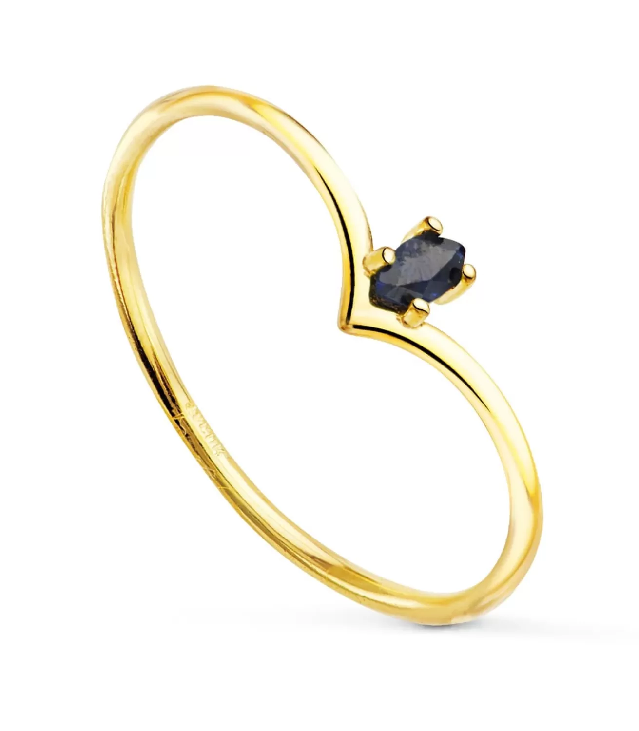 Anillo Picco Oro 18K Zafiro Marquise<Alda Joyeros Discount
