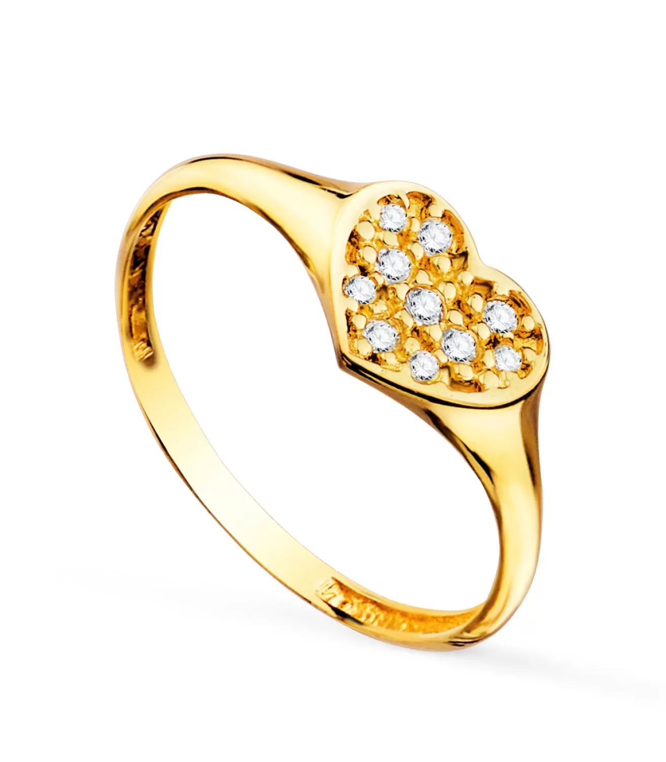 Anillo Sello Mujer Crush Oro 18K<Alda Joyeros New