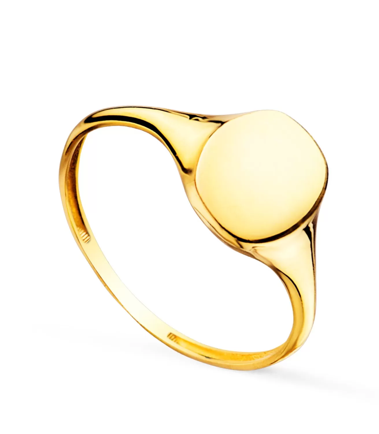 Anillo Sign Sello Mujer Tonel Oro 18K<Alda Joyeros Flash Sale