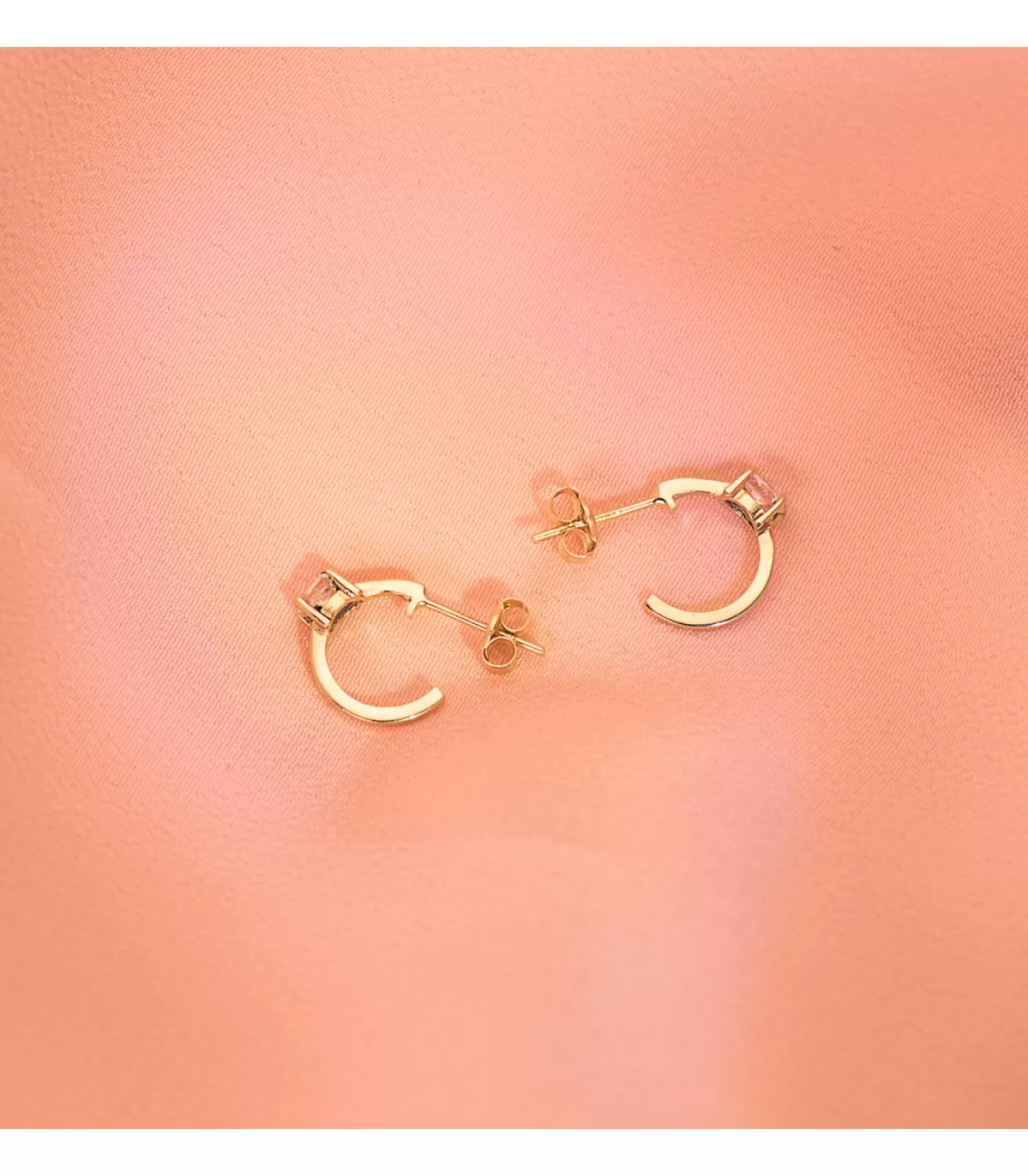 Aros Paradise Glam Circonita Oro Amarillo 18K<Alda Joyeros Outlet
