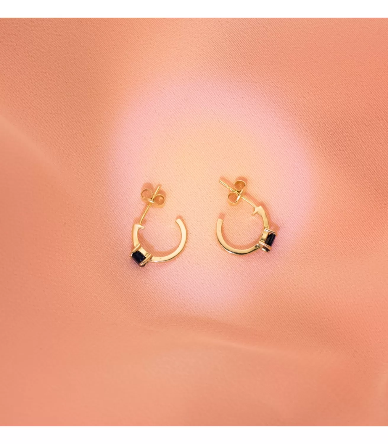 Aros Paradise Glam Zafiro Oro Amarillo 18K<Alda Joyeros Discount