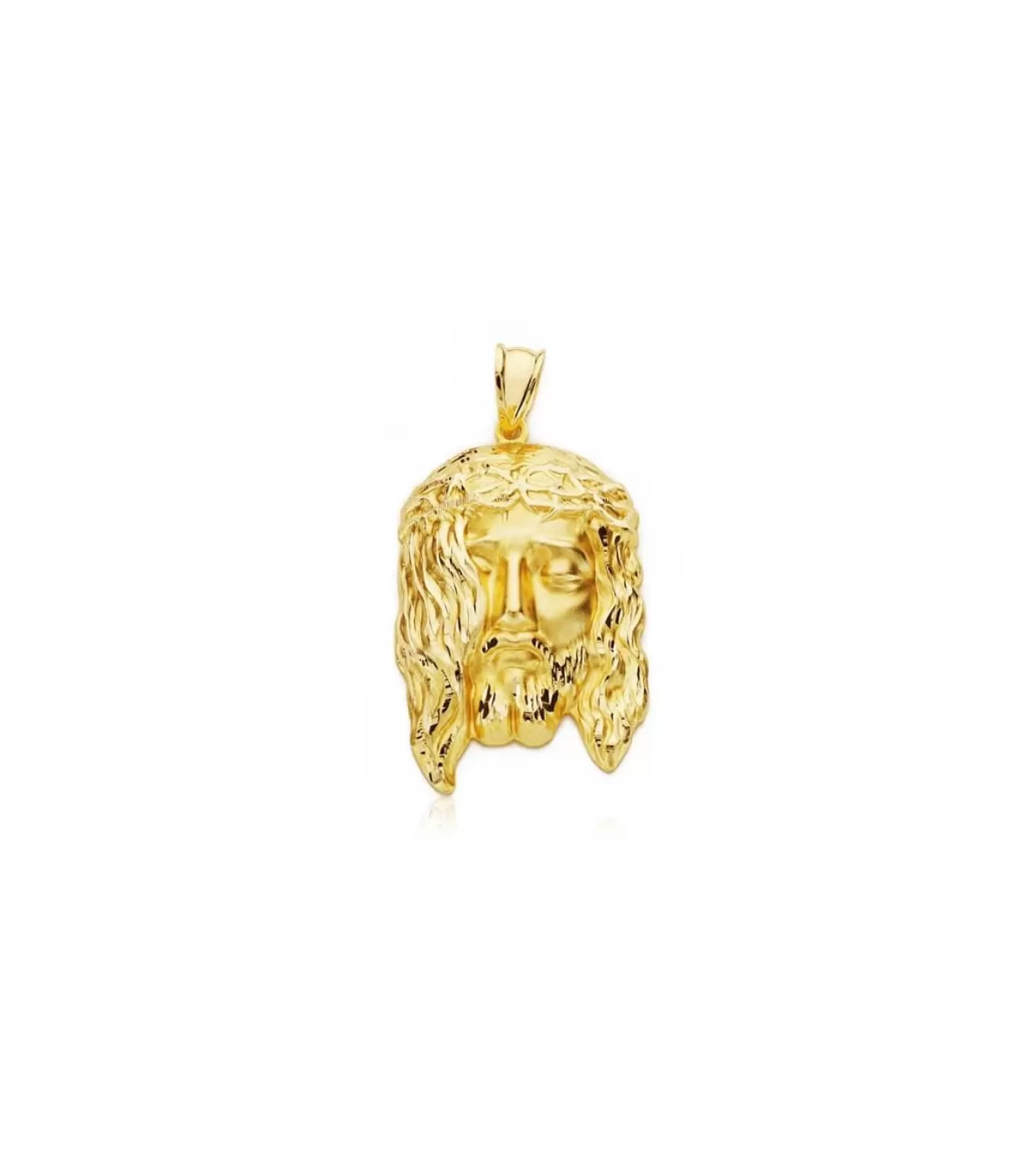 Cabeza Cristo 18 Ktes 31X22Mm<Alda Joyeros Discount