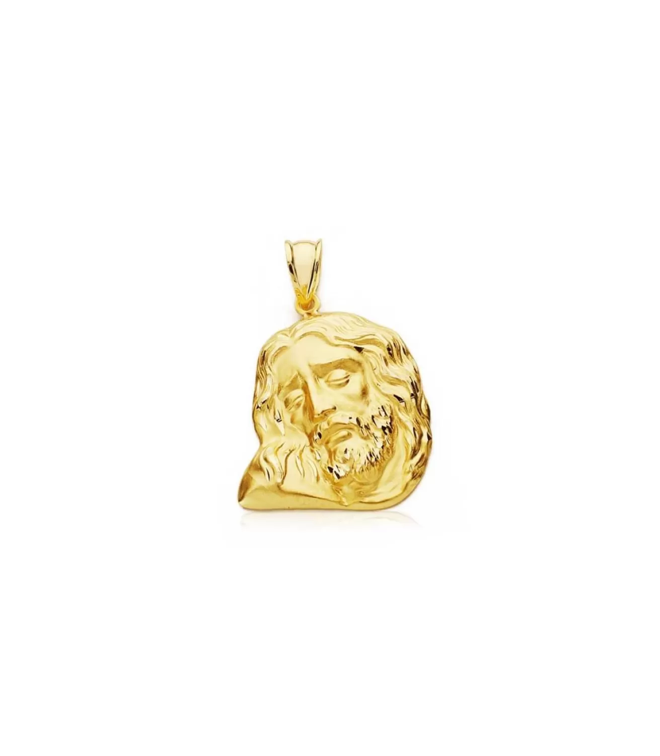 Cabeza Cristo Yacente 18 Ktes 23X21Mm<Alda Joyeros Fashion