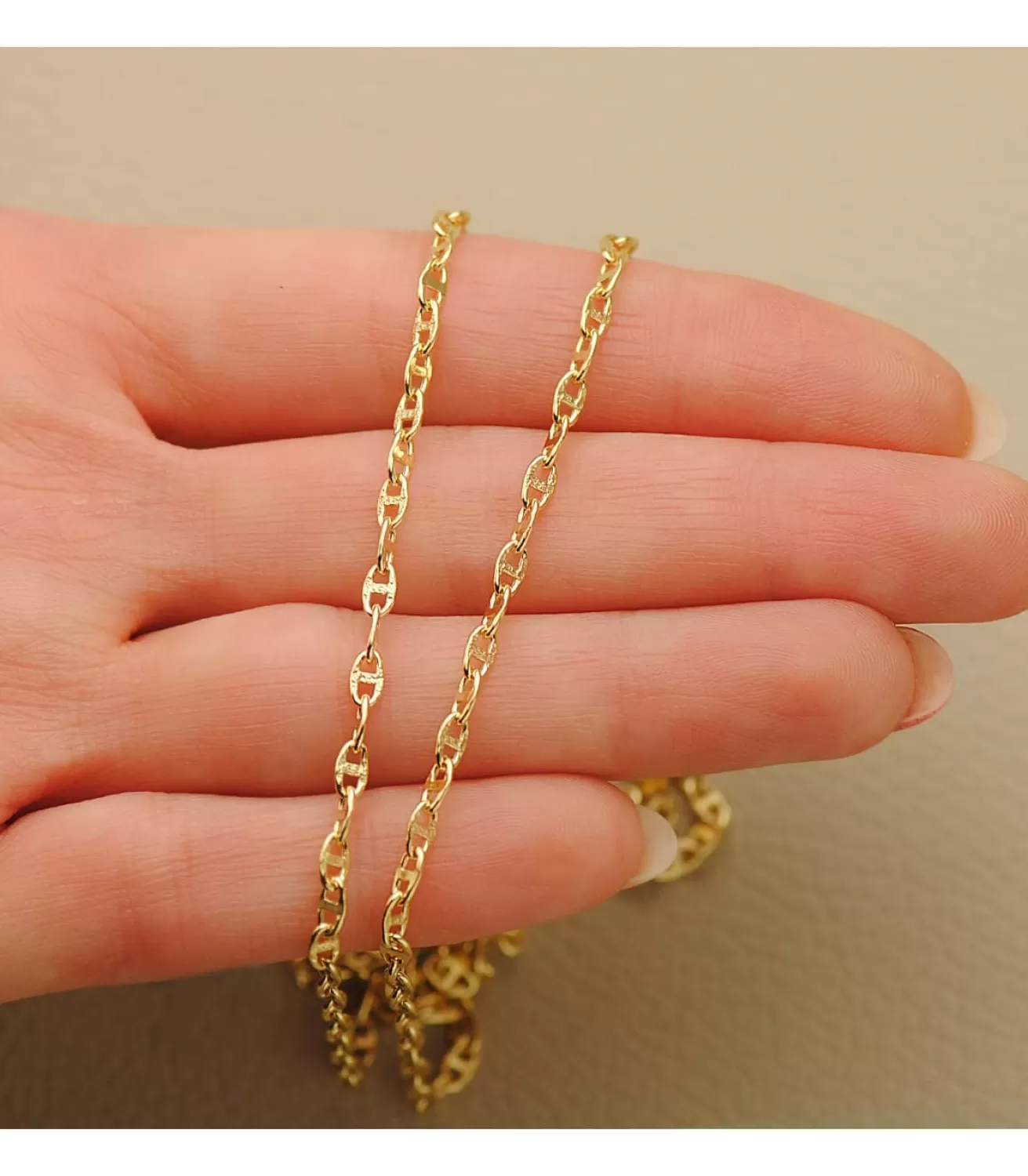 Cadena Ancla Oro Amarillo 18K 2.5 Mm 60 Cm<Alda Joyeros Cheap
