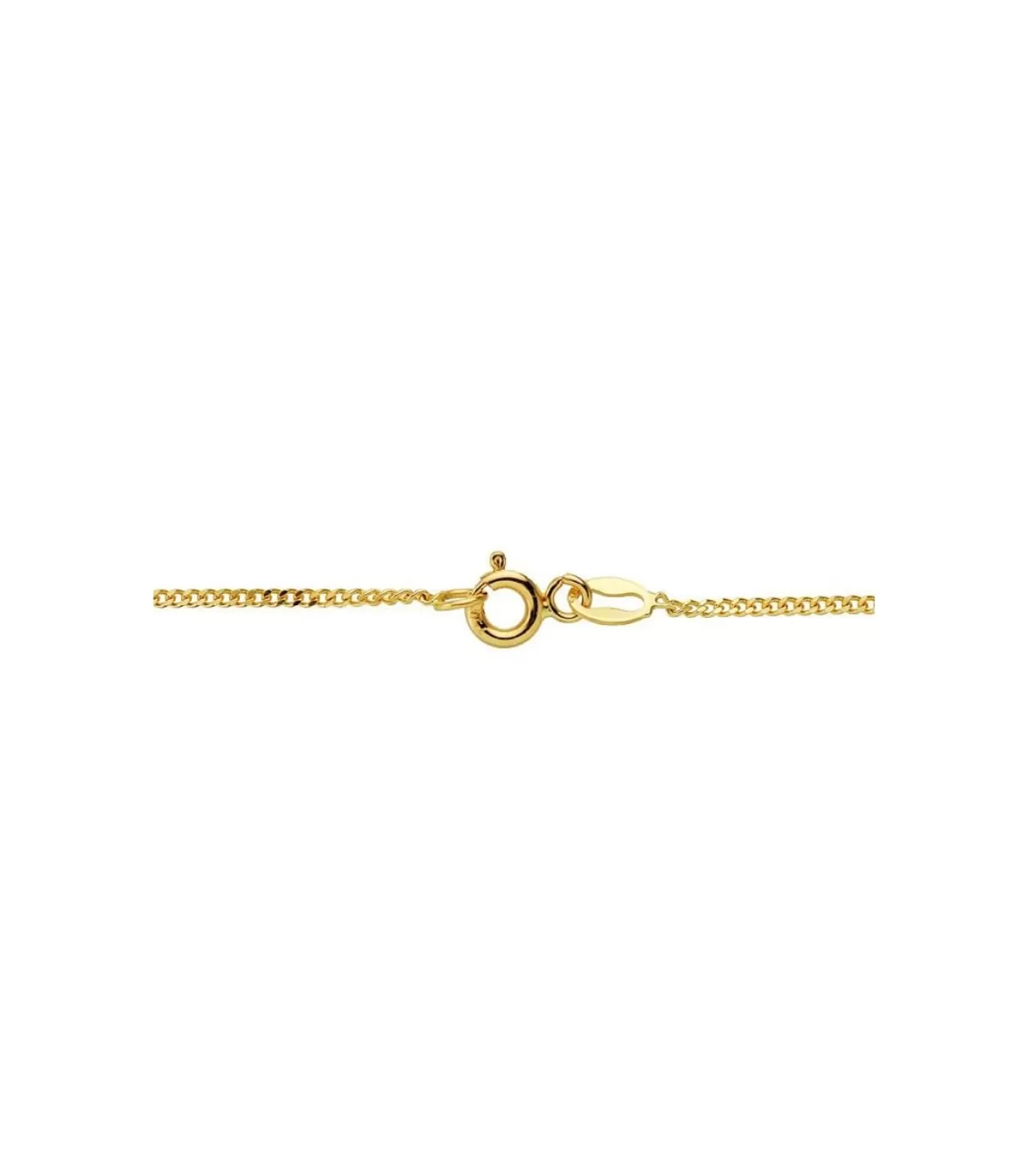 Cadena Barbada 1Mm Oro 18 K 60Cm<Alda Joyeros Store