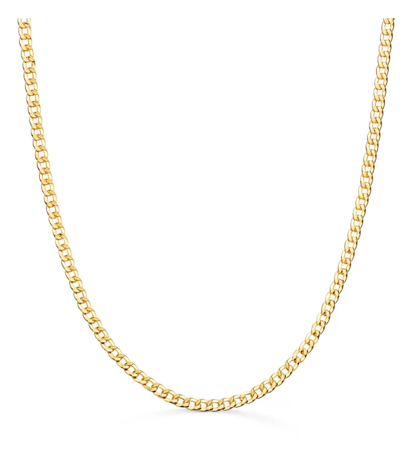 Cadena Barbada 2,2 Mm Oro 18K 60 Cm<Alda Joyeros Best Sale
