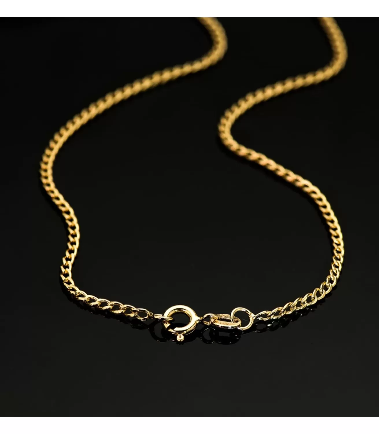 Cadena Barbada 2 Mm Oro 18K 50 Cm<Alda Joyeros Clearance