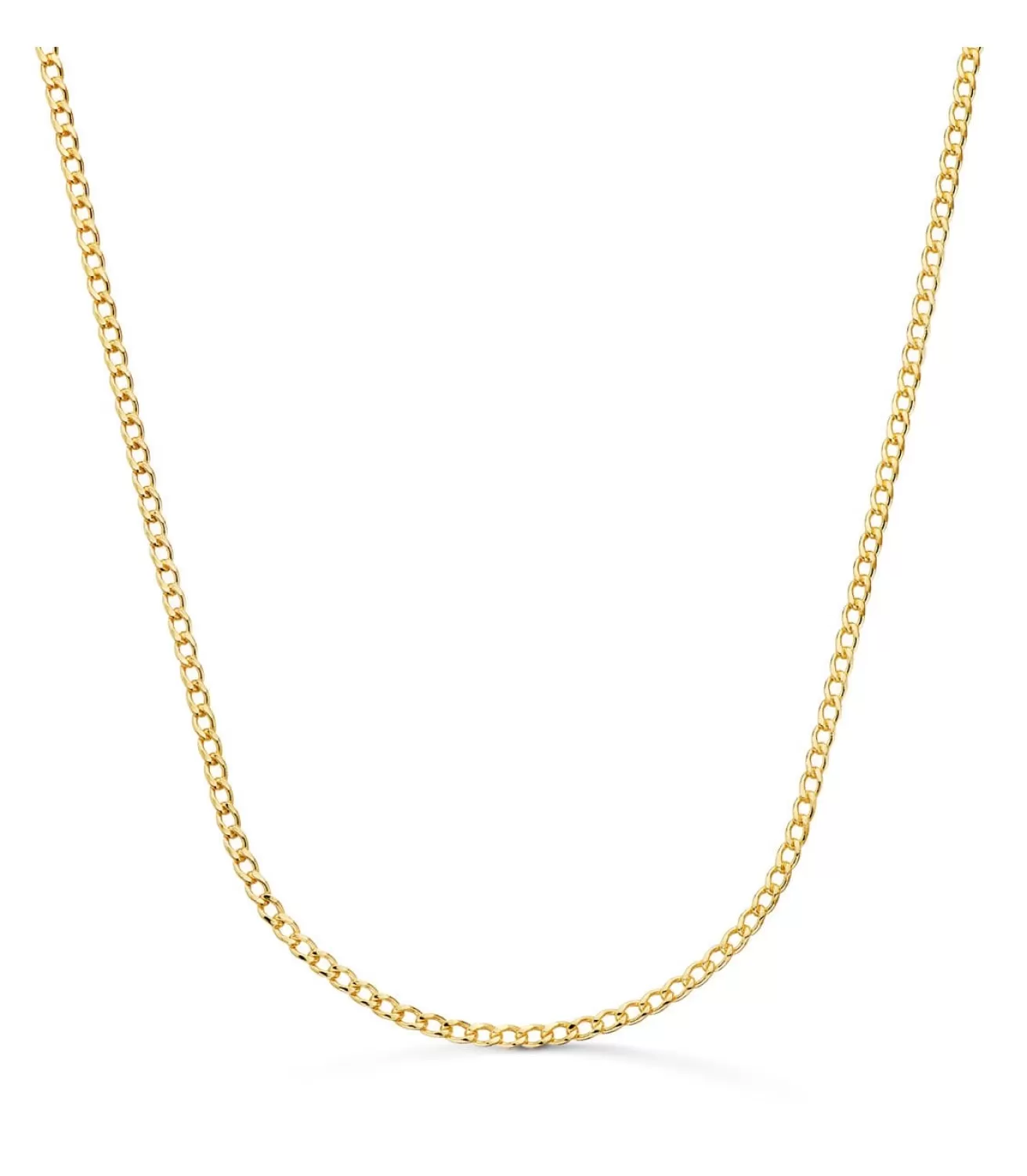 Cadena Barbada 2 Mm Oro 18K 60 Cm<Alda Joyeros Fashion