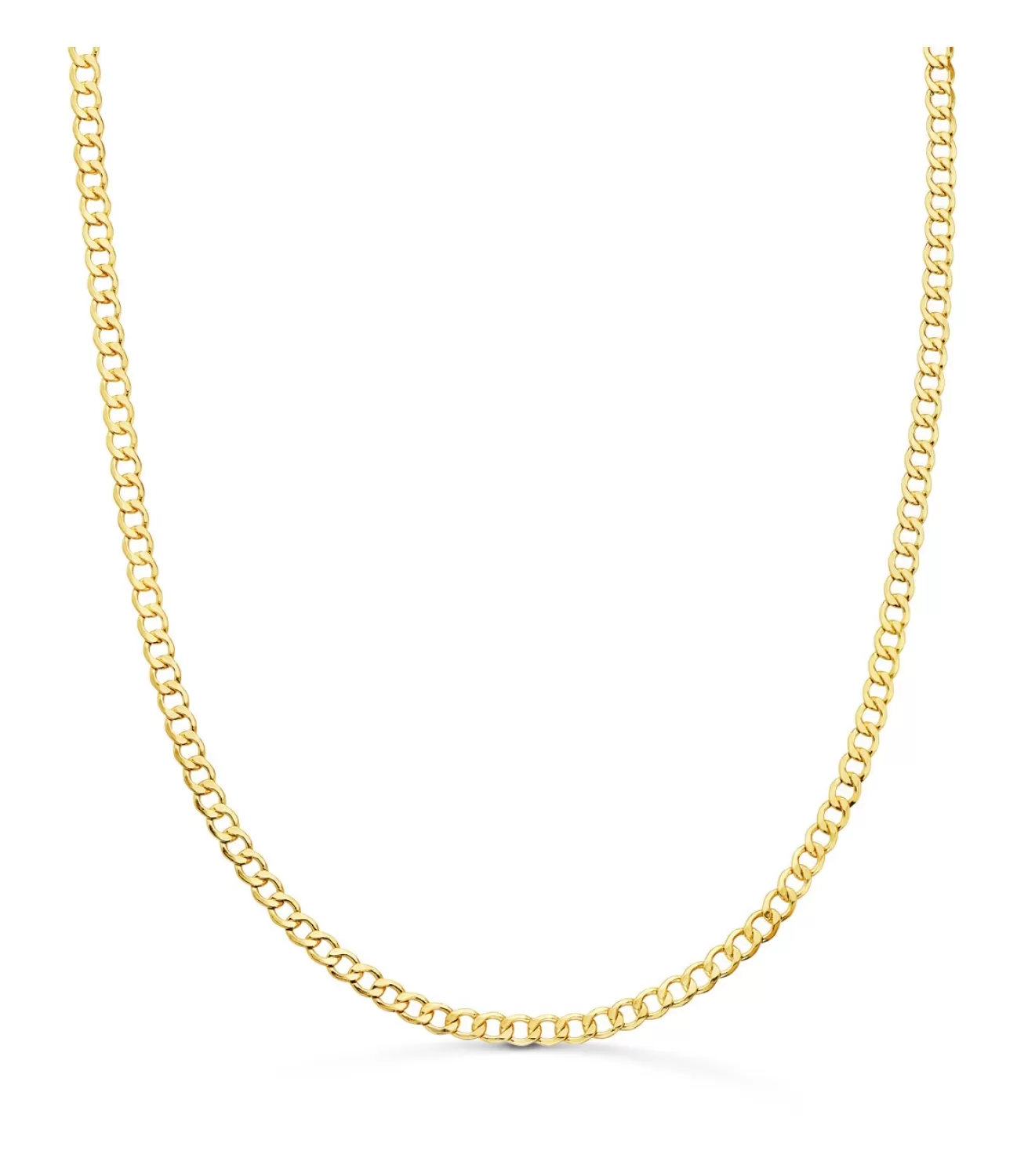 Cadena Barbada 3.5 Mm Oro 18K 60 Cm<Alda Joyeros Cheap
