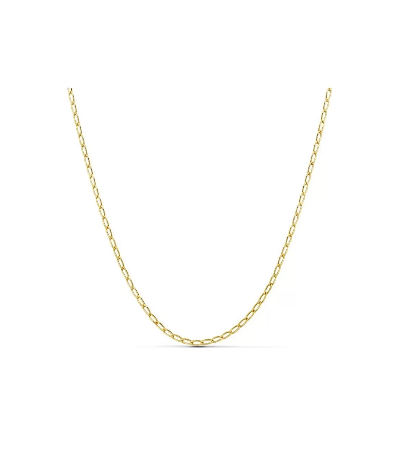 Cadena Bilbao 1.7Mm Oro 18 K 60Cm<Alda Joyeros Online