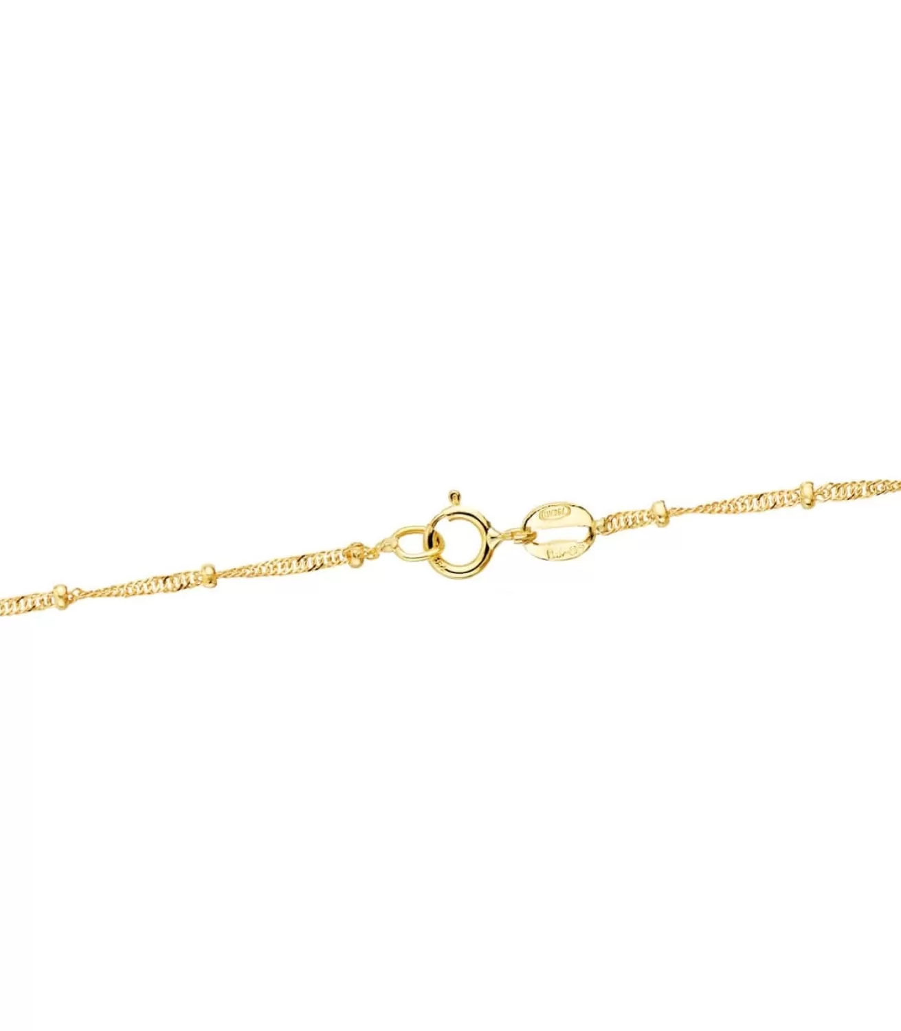 Cadena Bolitas Singapur Oro 18K 1,2 Mm 45Cm<Alda Joyeros Flash Sale