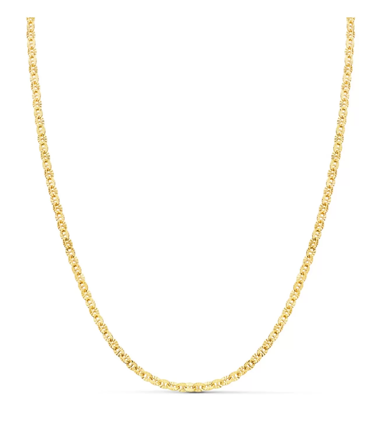 Cadena Diamantada Oro 18K 2Mm 40Cm<Alda Joyeros Clearance