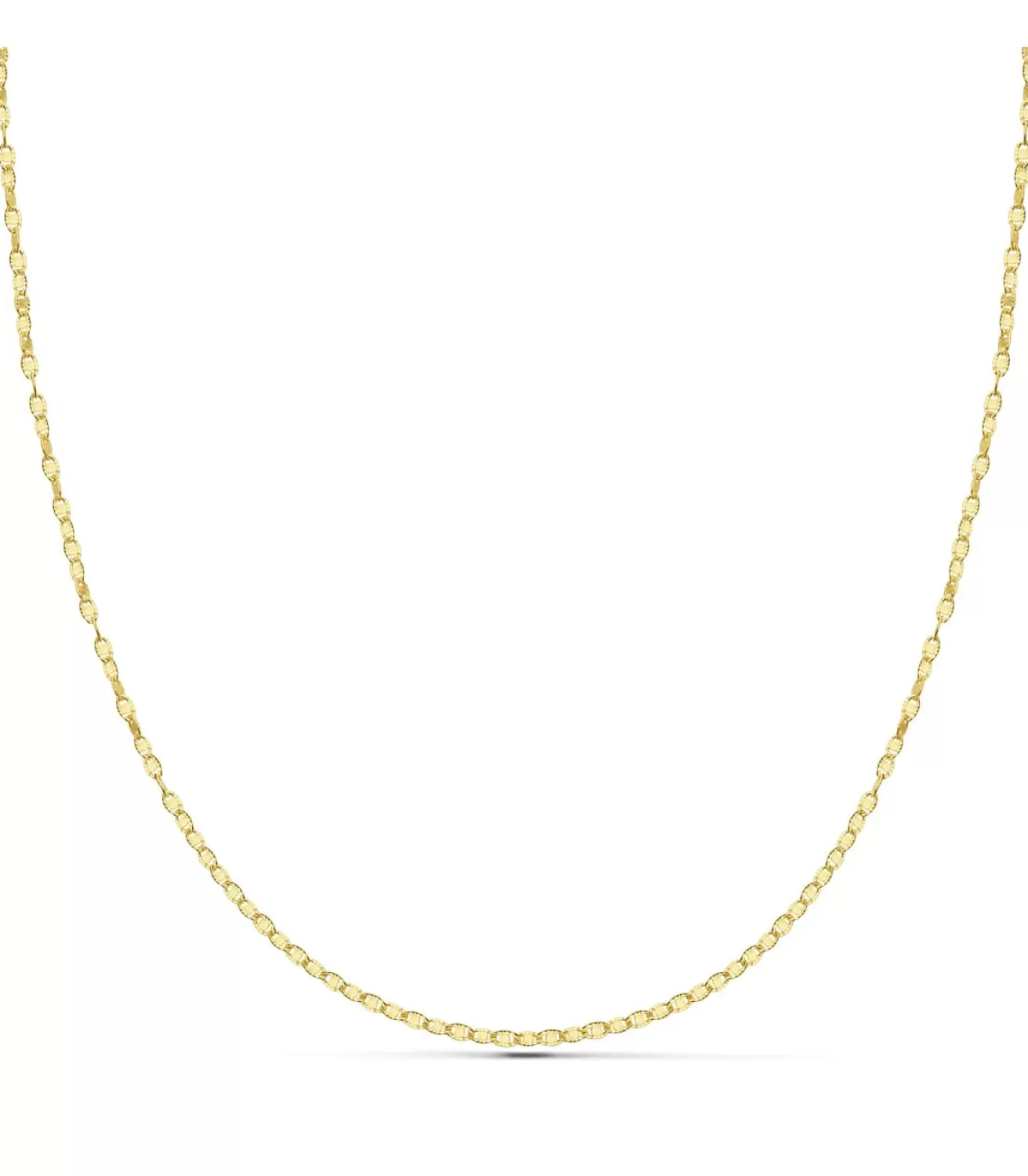 Cadena Diamantada Oro Amarillo 18K 1.5Mm 45Cm<Alda Joyeros Best