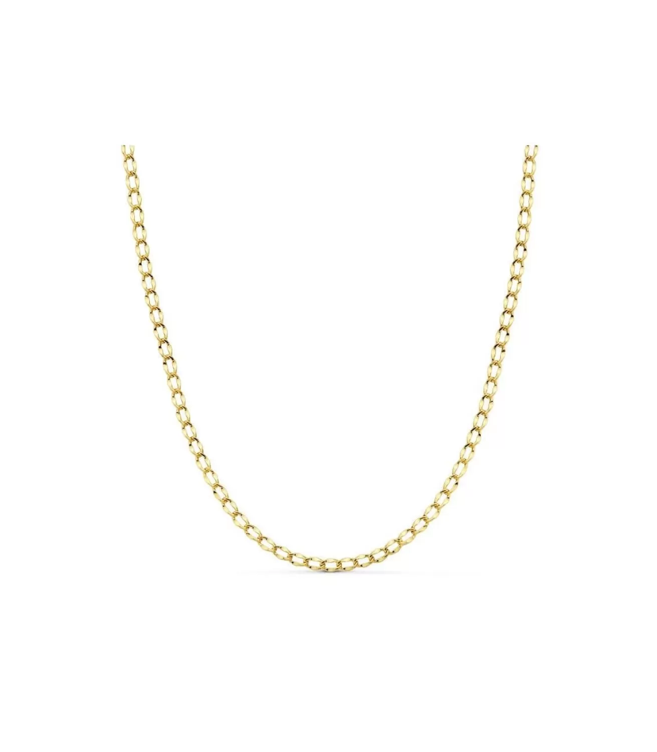 Cadena Eslabones 1X1, 3 Mm 18 Ktes 50Cm<Alda Joyeros New
