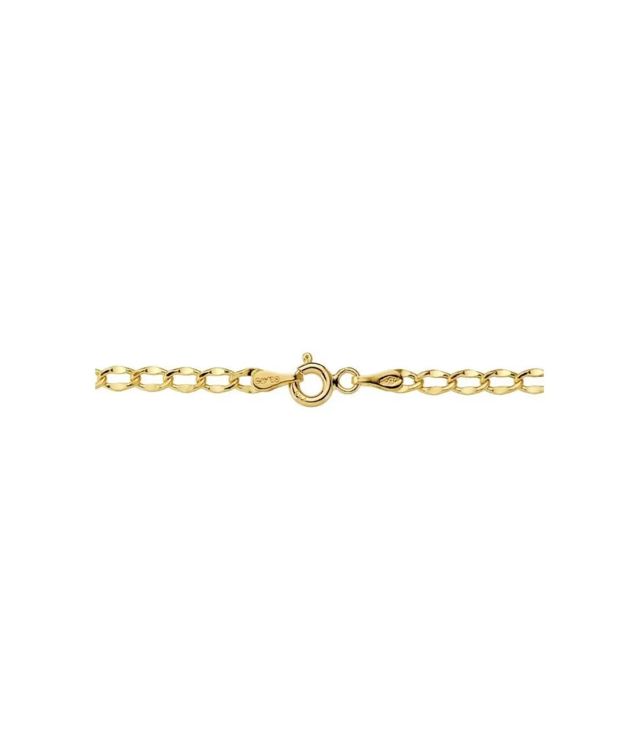 Cadena Eslabones 1X1, 3 Mm 18 Ktes 50Cm<Alda Joyeros New