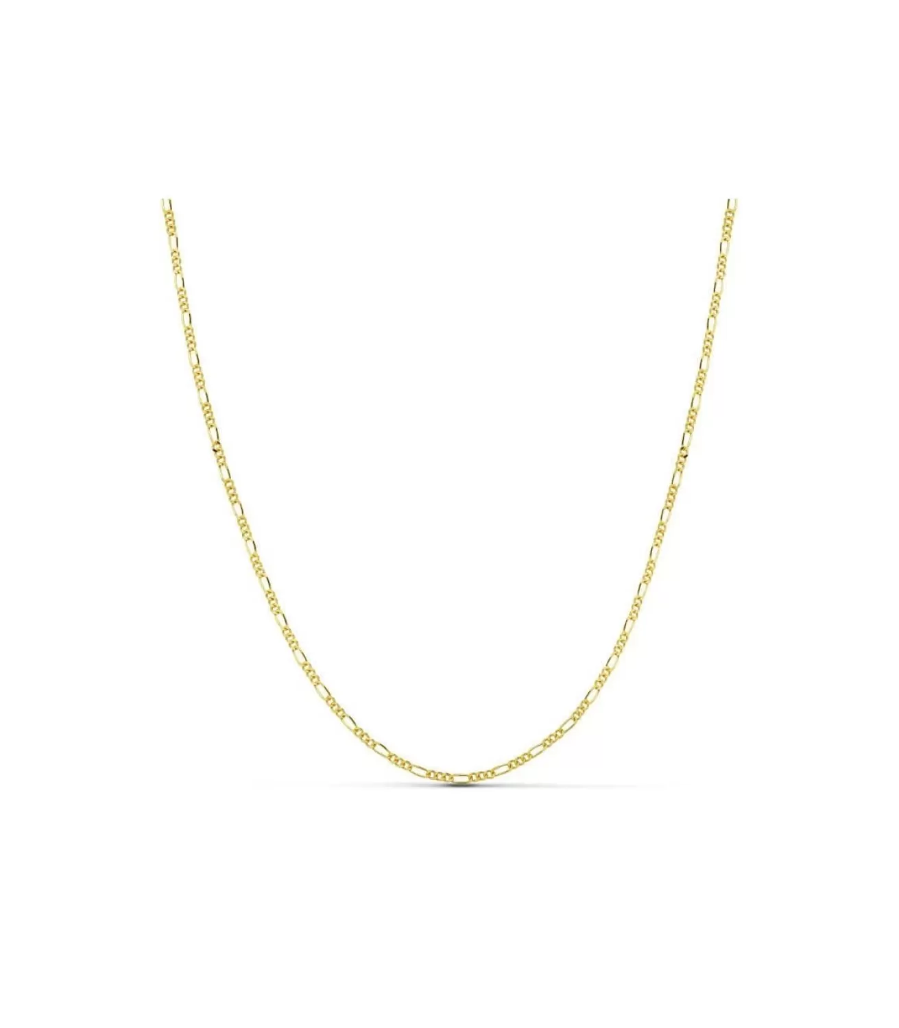 Cadena Eslabones 3X1, 1.2 Mm 18 Ktes 60Cm<Alda Joyeros Best Sale