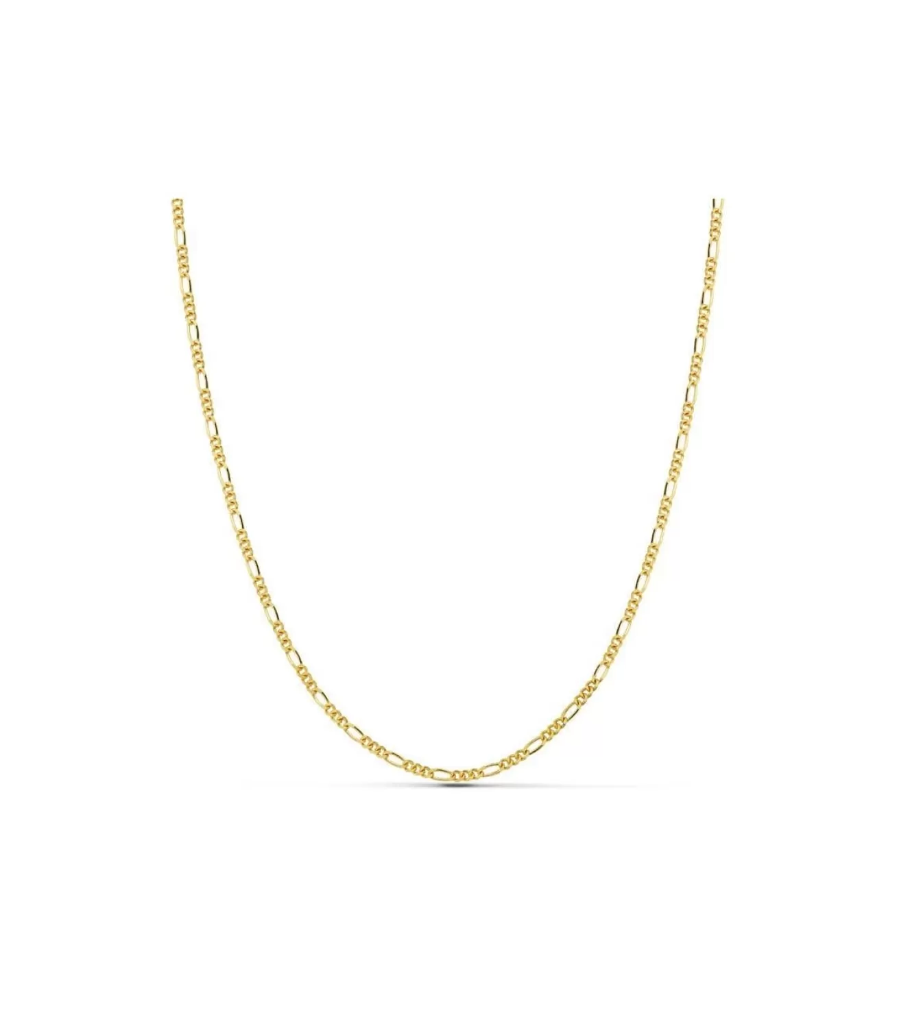 Cadena Eslabones 3X1, 1.7 Mm 18 Ktes 40Cm<Alda Joyeros Fashion