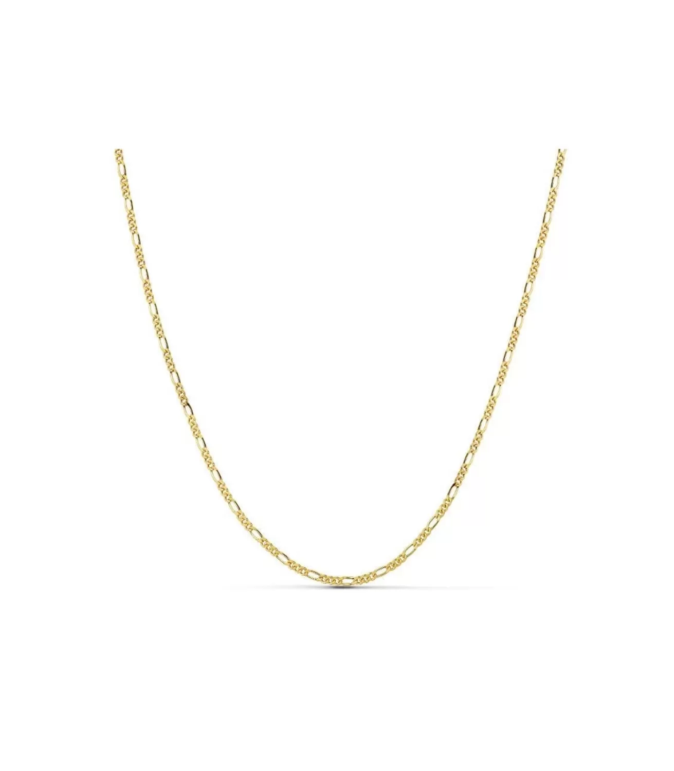 Cadena Eslabones 3X1 2Mm 60Cm Oro 18K<Alda Joyeros New