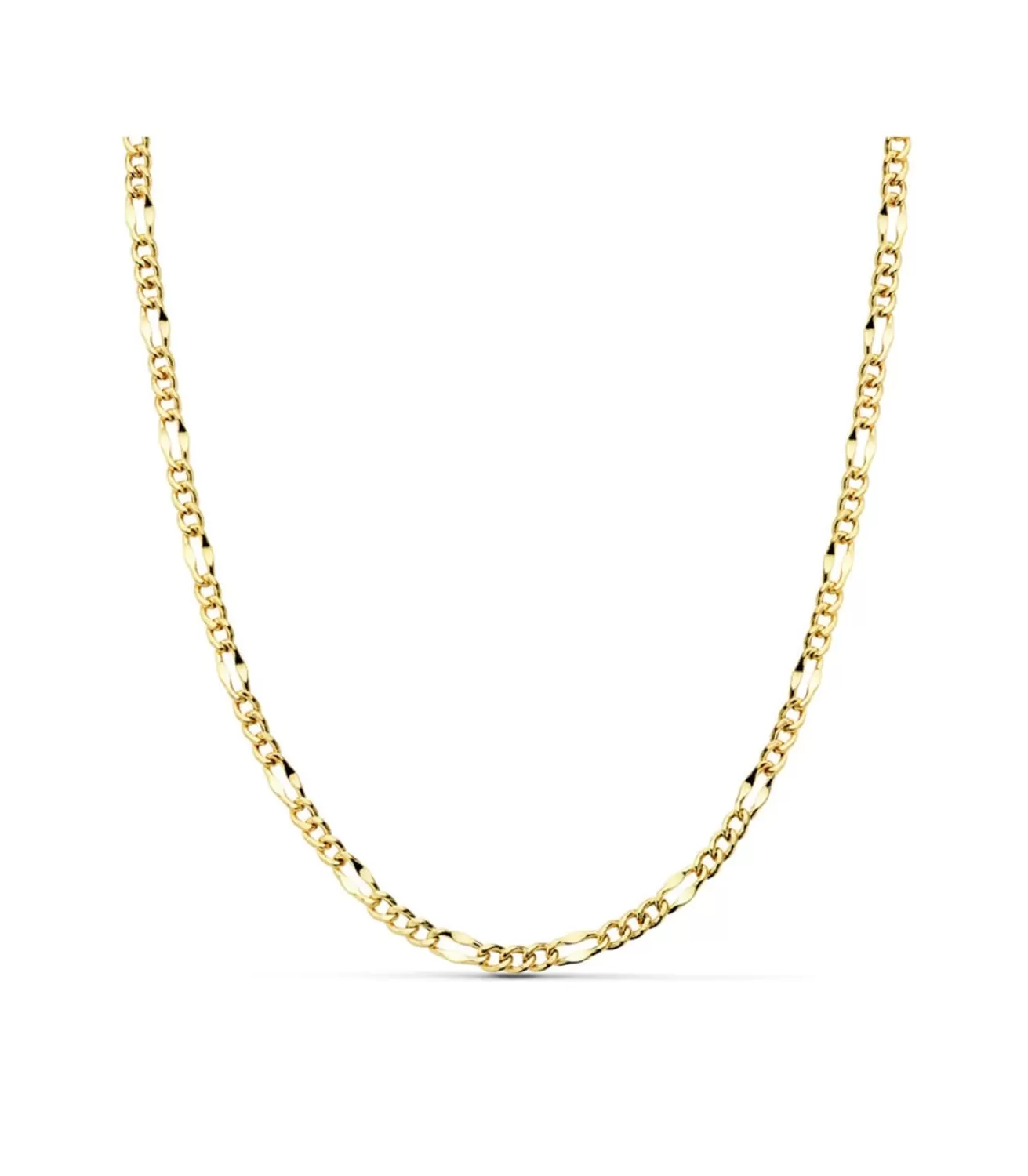 Cadena Eslabones 3X1 3Mm Oro 18K 60Cm<Alda Joyeros Best