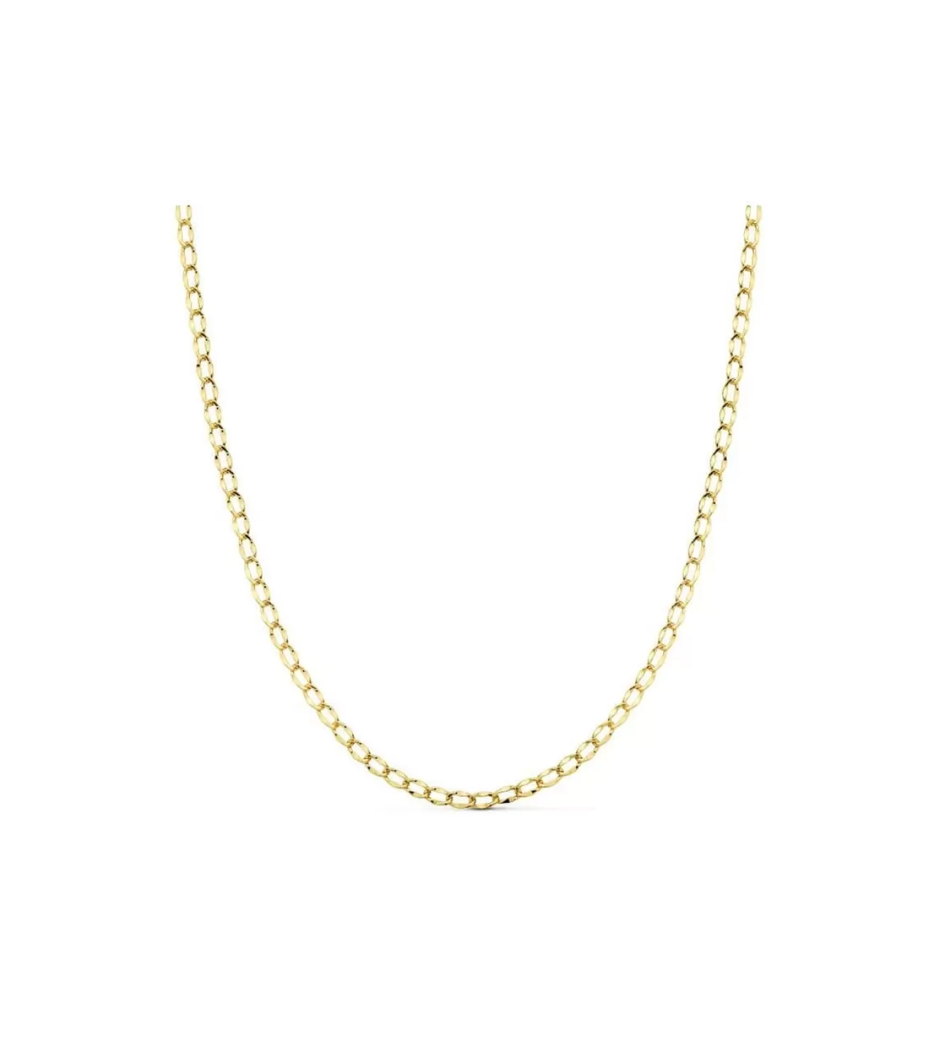 Cadena Eslabones Bilbao, 2 Mm 18 Ktes 45Cm<Alda Joyeros Fashion