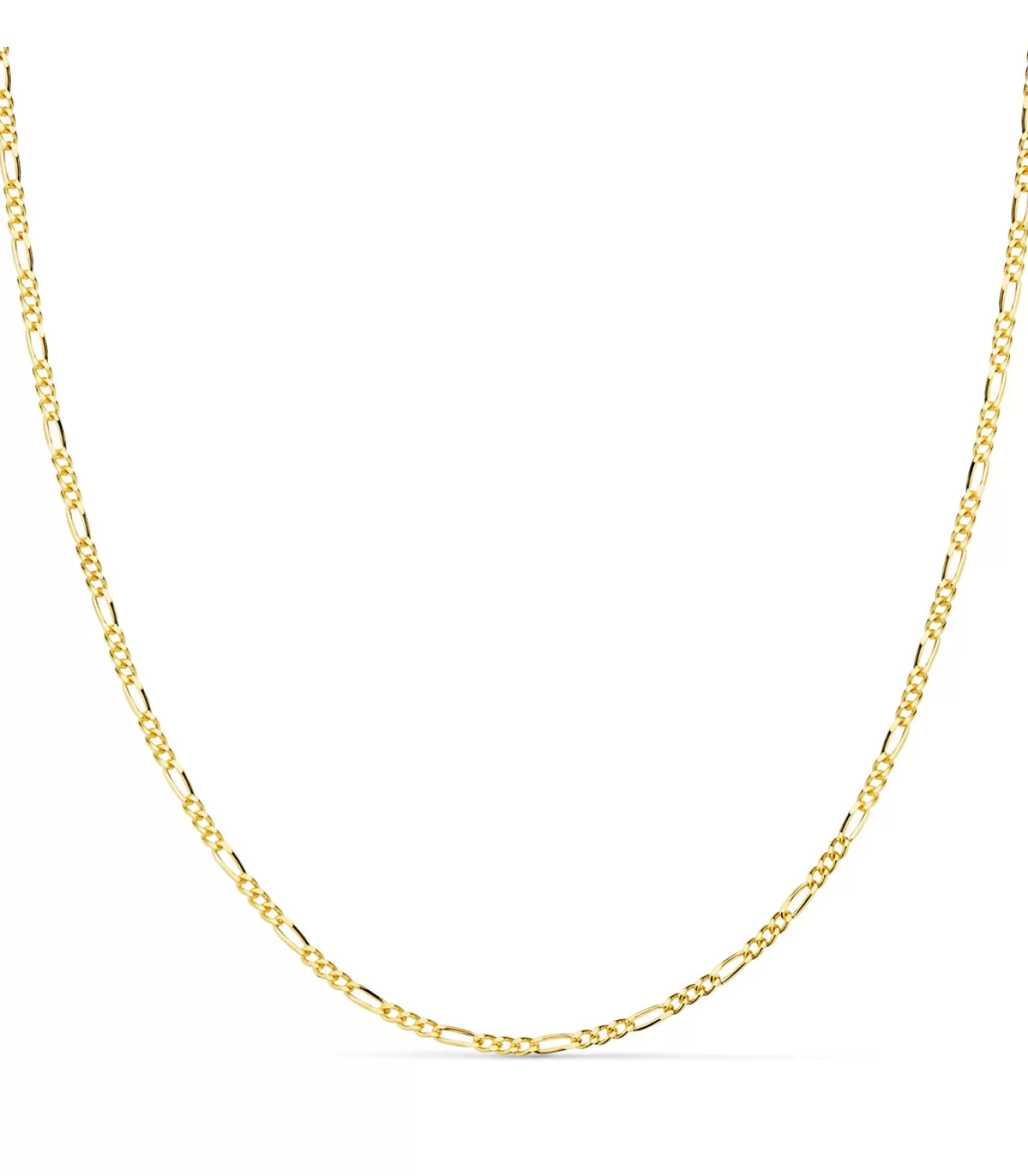 Cadena Figaro Oro Amarillo 18K 1Mm 60Cm<Alda Joyeros Flash Sale