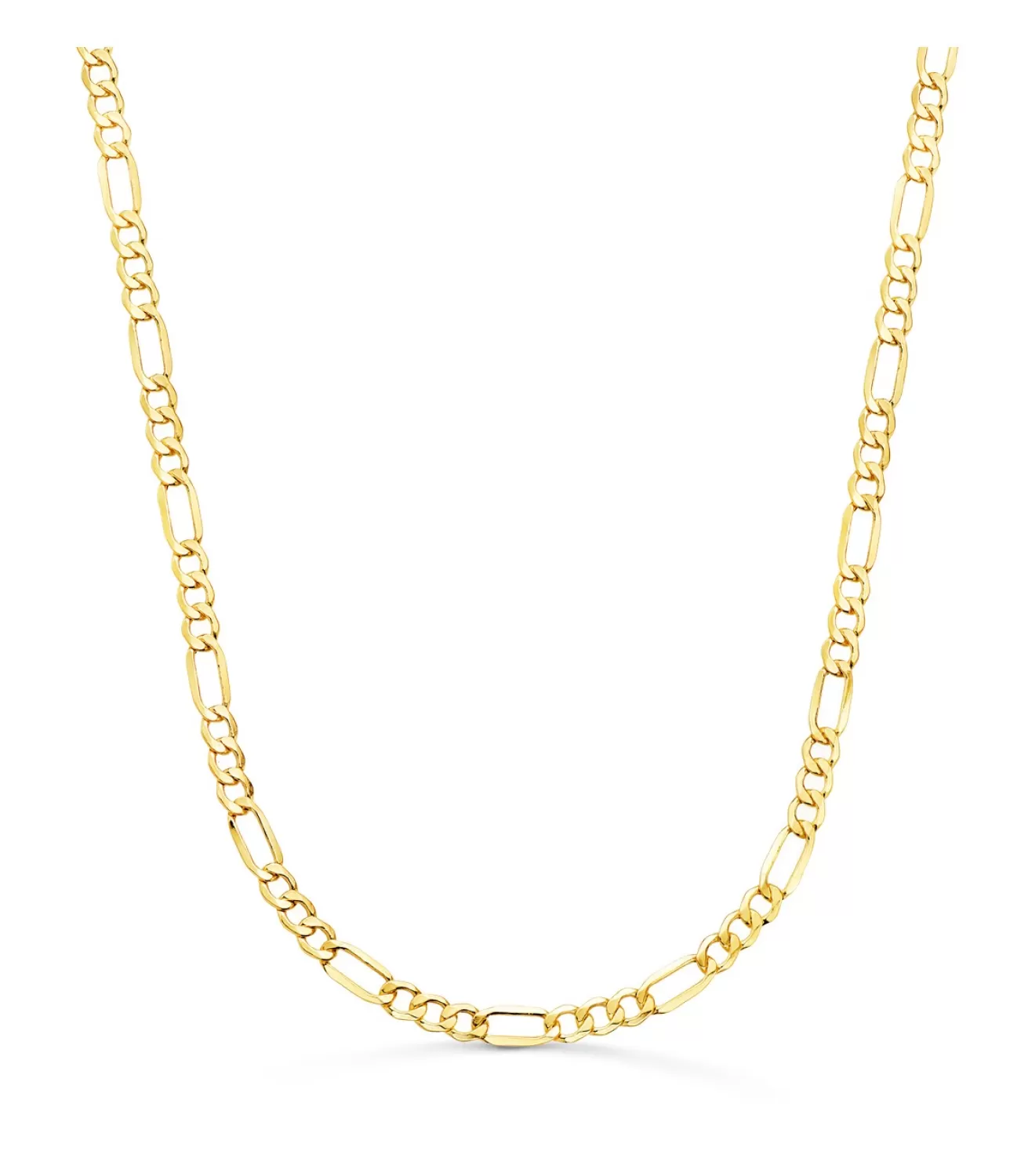 Cadena Figaro Oro Amarillo 18K 3.5 Mm 60Cm<Alda Joyeros Sale