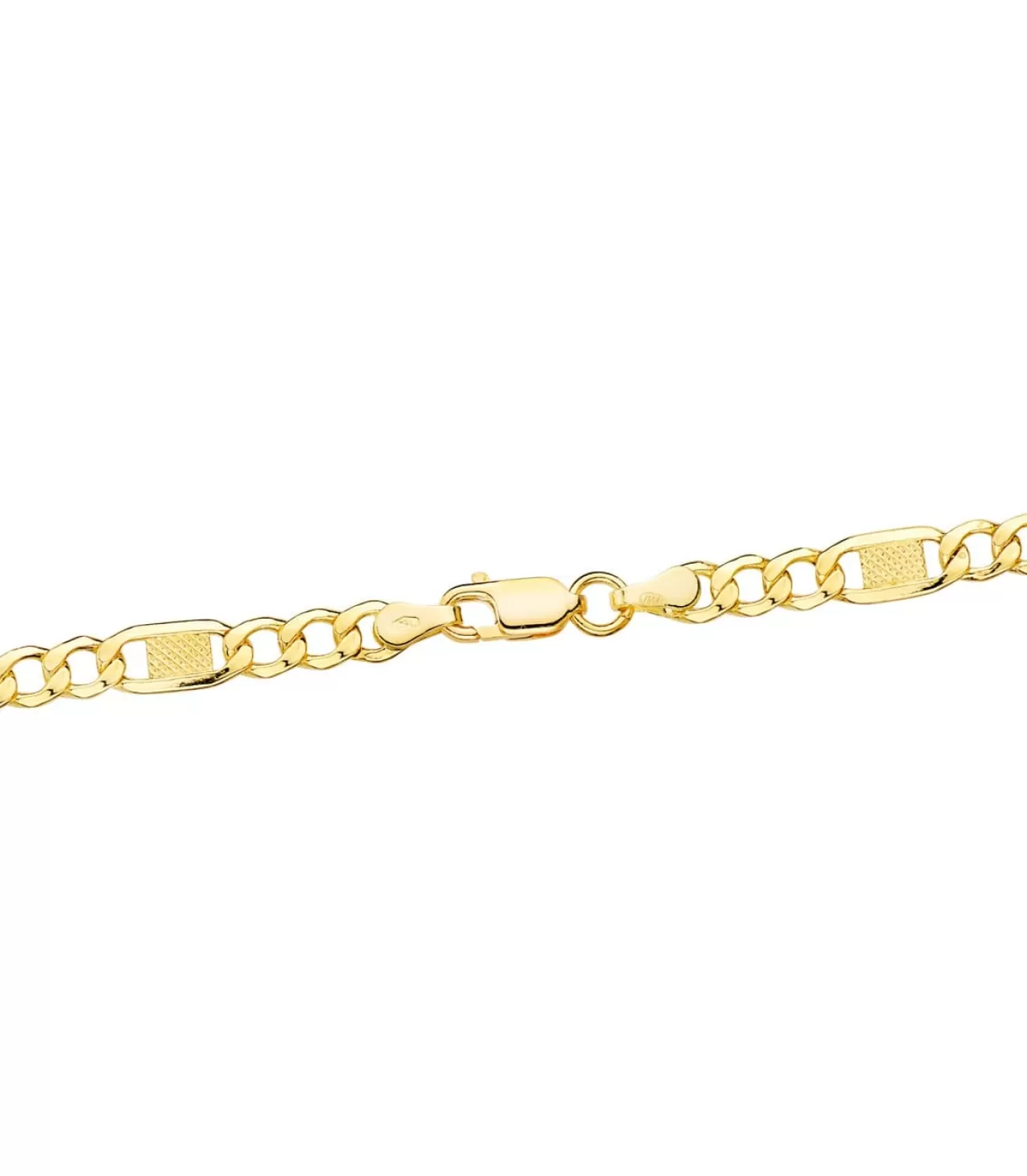 Cadena Figaro Tallada Oro Amarillo 18K 5 Mm 60Cm<Alda Joyeros Sale