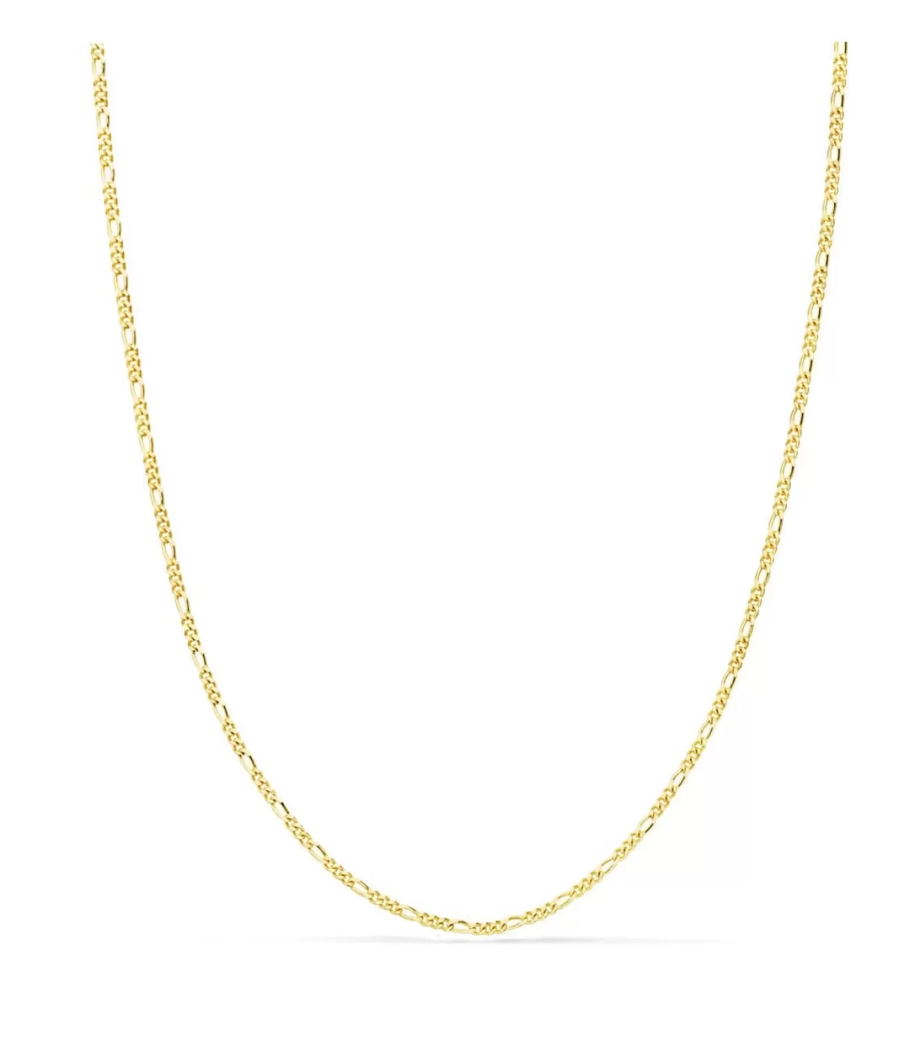 Cadena Fina Figaro Oro 18K 1 Mm 40Cm<Alda Joyeros Best Sale