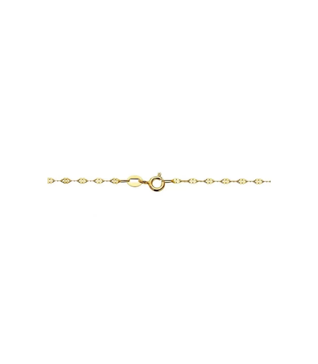 Cadena Flor Martillada 1.5 Mm 18 Ktes 40 Cm<Alda Joyeros Online