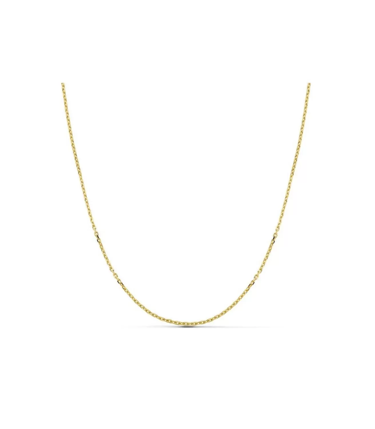 Cadena Forzada 1.5Mm Oro 18 K 60Cm<Alda Joyeros Sale
