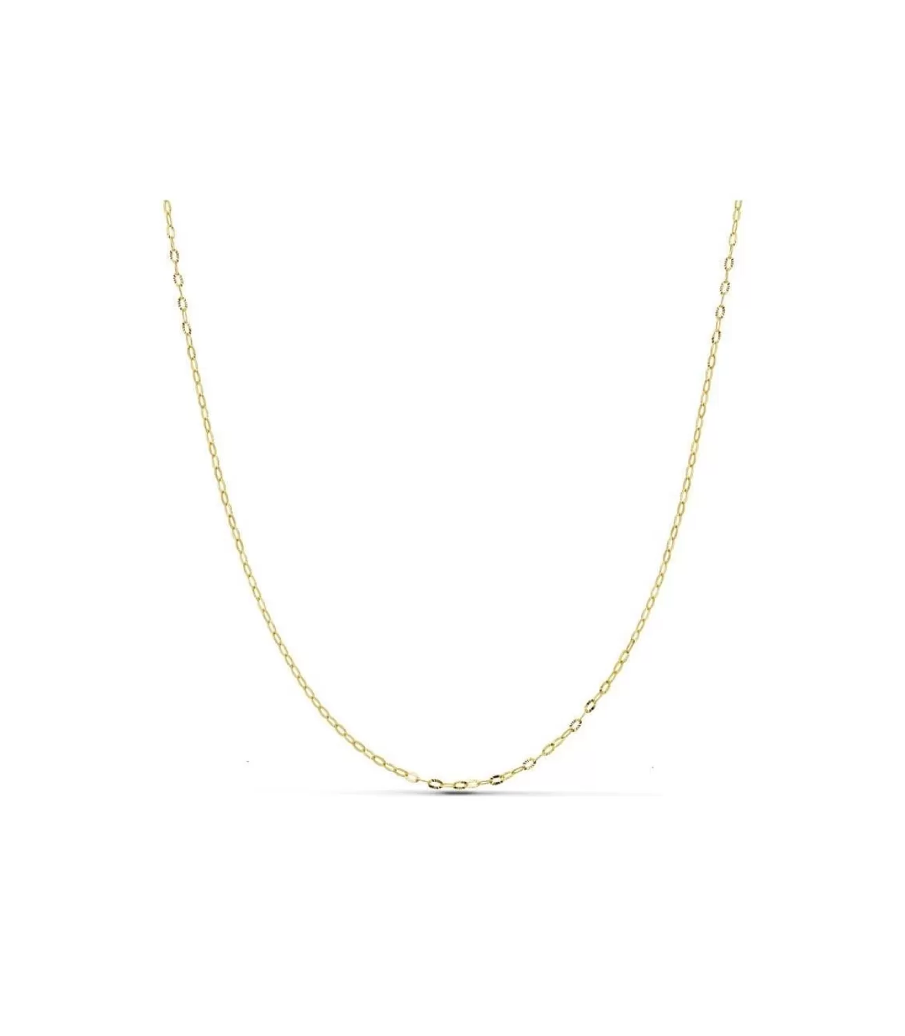 Cadena Forzada 1 Mm 18 Ktes 50Cm<Alda Joyeros Best Sale
