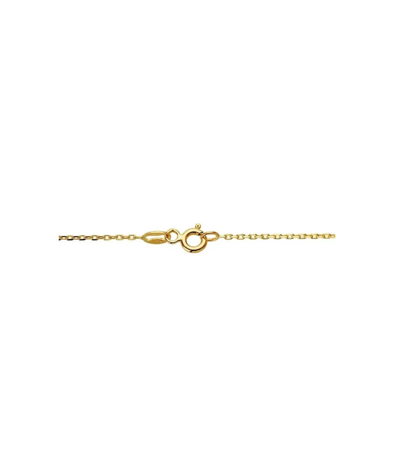 Cadena Forzada 1Mm Oro 18 K 50Cm<Alda Joyeros Fashion
