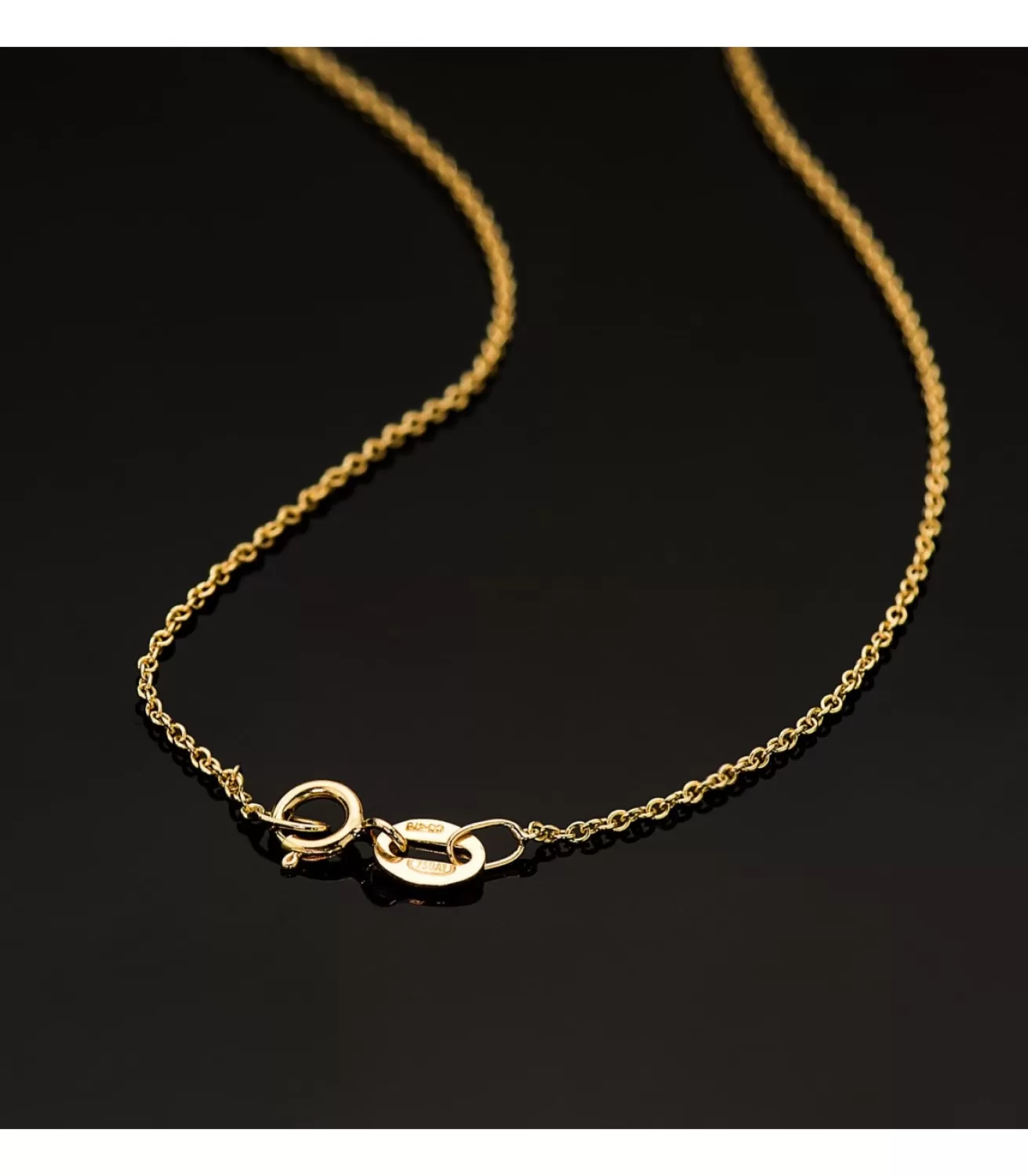 Cadena Forzada 1Mm Oro 18K 40 Cm<Alda Joyeros Best Sale