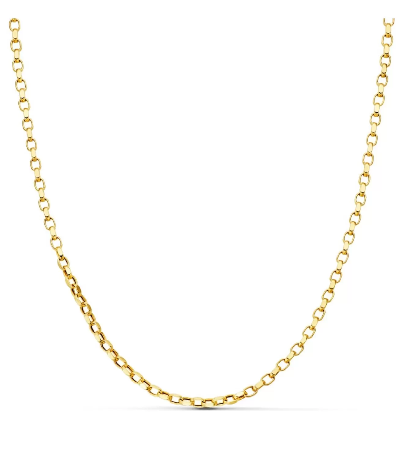 Cadena Forzada Oro 18K 2,2Mm 60Cm<Alda Joyeros Outlet