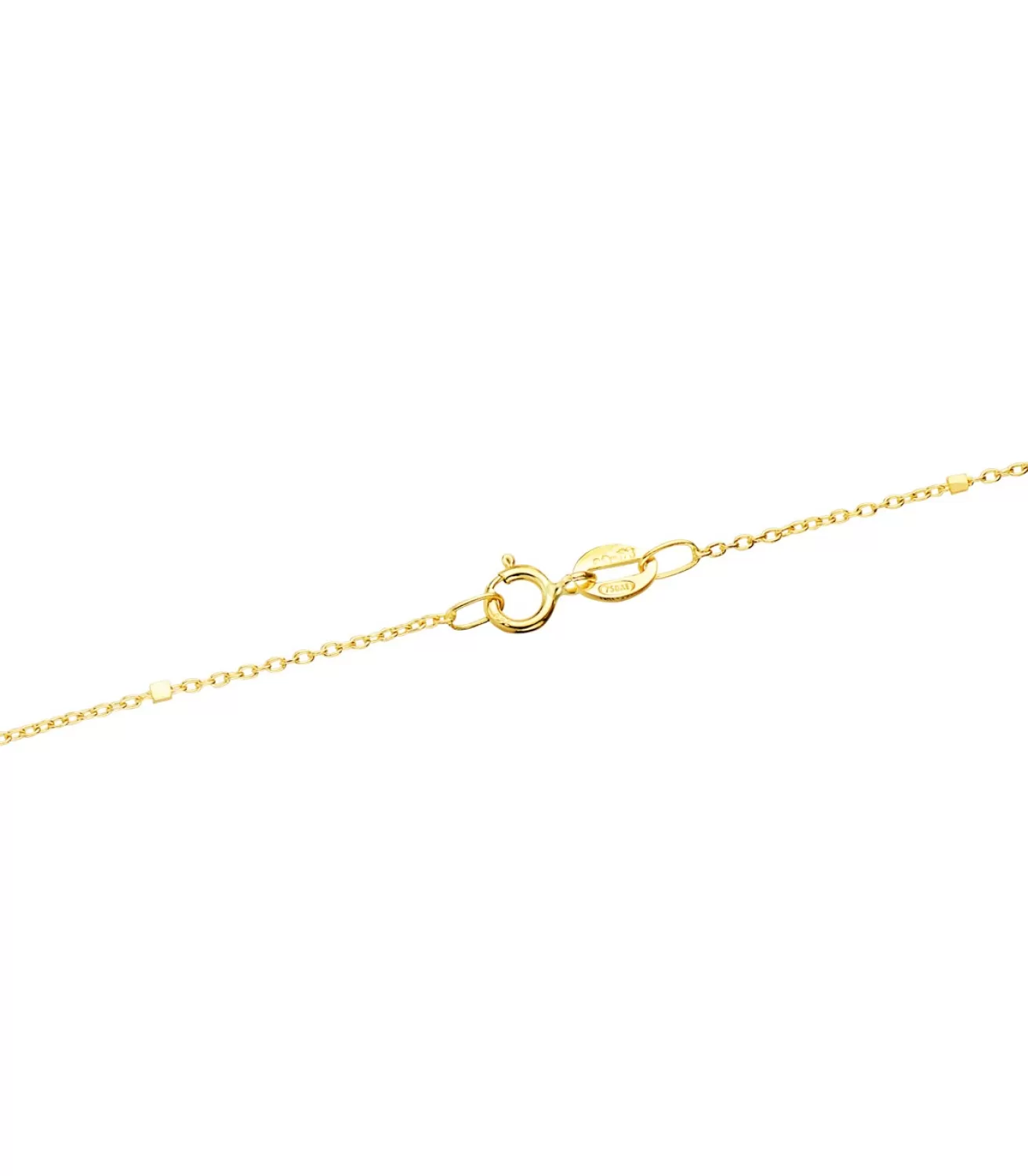 Cadena Forzada Oro 18K Cubos 1 Mm 45Cm<Alda Joyeros Store