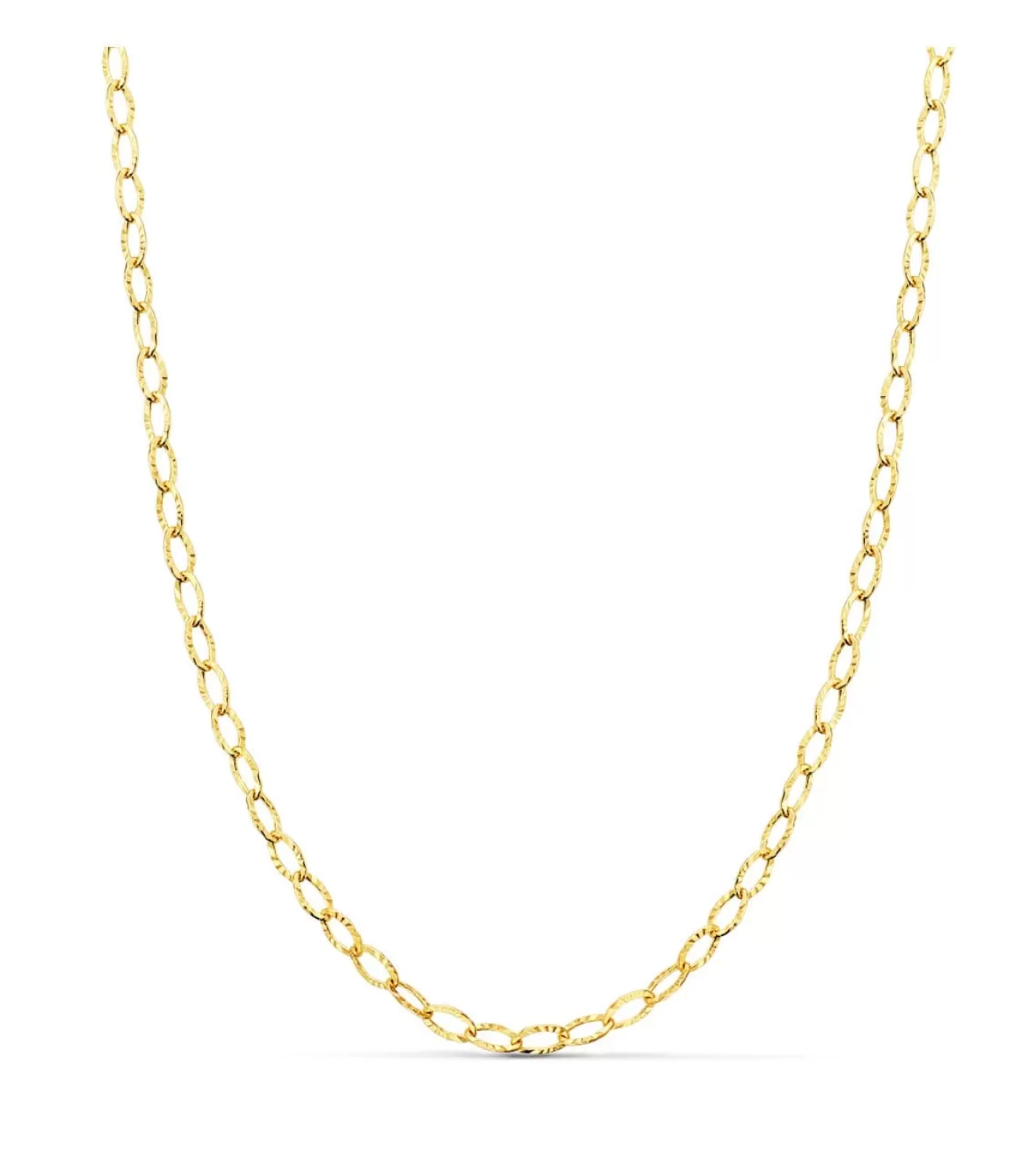 Cadena Oro 18K 2.5 Mm 45 Cm Forzada Tallada<Alda Joyeros Cheap
