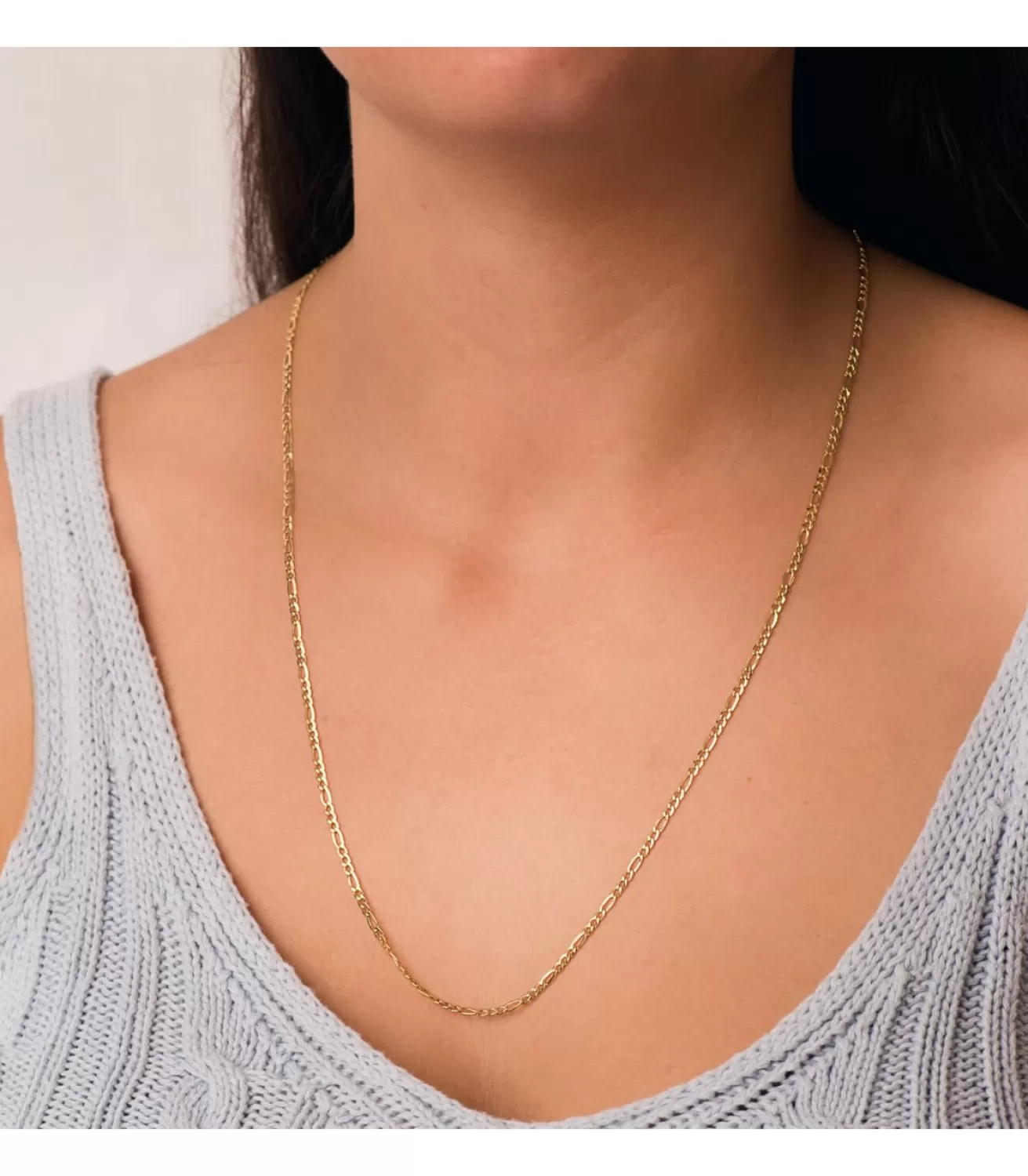Cadena Oro 18K 3X1 2.2 Mm 60Cm<Alda Joyeros Hot
