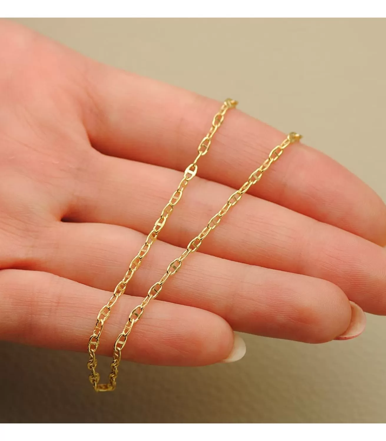 Cadena Oro 18K Ancla 2 Mm 50 Cm<Alda Joyeros New