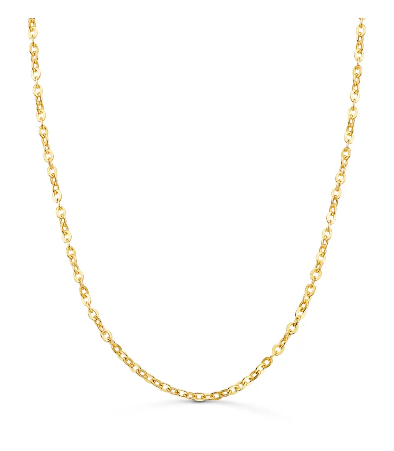 Cadena Oro 18K Forzada 50Cm 2,5Mm<Alda Joyeros Best Sale