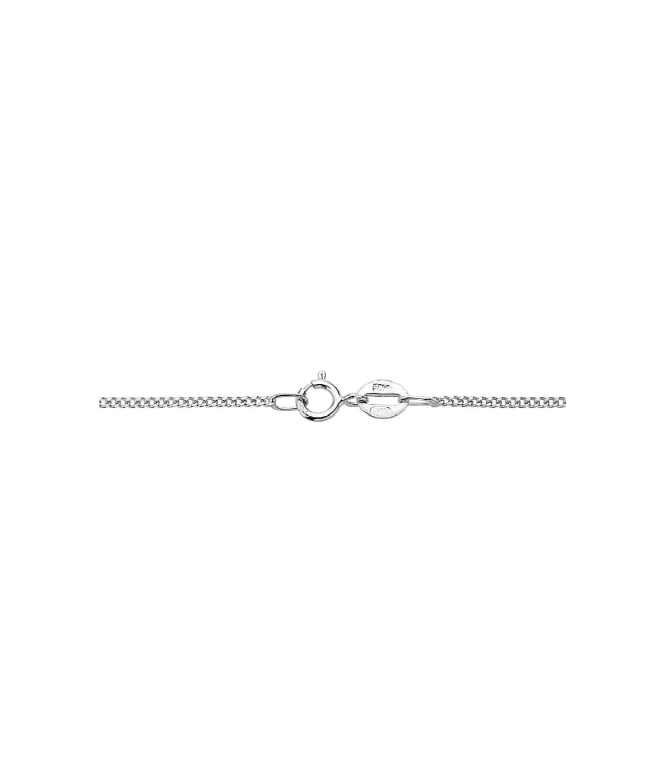 Cadena Oro Blanco Barbada 1 Mm 45Cm<Alda Joyeros Store