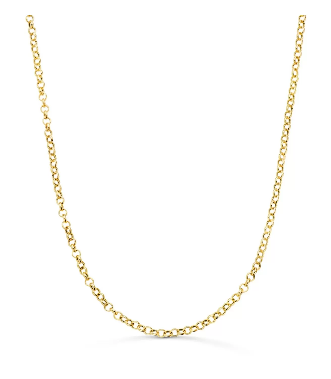 Cadena Rolo 2.5 Mm Oro 18K 50 Cm<Alda Joyeros Outlet